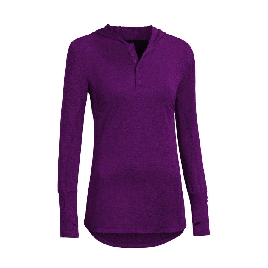 * Expert Women'S Eggplant Arbor Hoodie Pullover | Sweatshirts