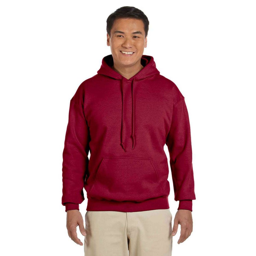 * Gildan Uni Cardinal Red Heavy Blend 50/50 Hoodie | Sweatshirts