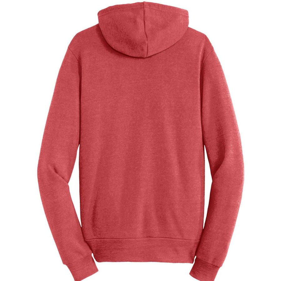 * Alternative Apparel Men'S True Red Challenger Eco-Fleece Pullover Hoodie | Sweatshirts