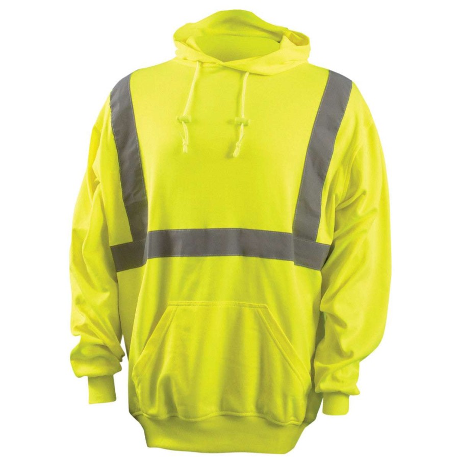 * Occunomix Occunomix Men'S Yellow Classic Lightweight Hoodie | Sweatshirts