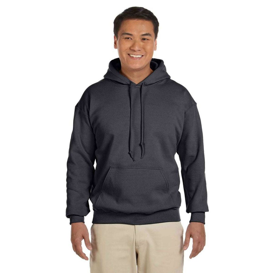 * Gildan Uni Charcoal Heavy Blend 50/50 Hoodie | Sweatshirts