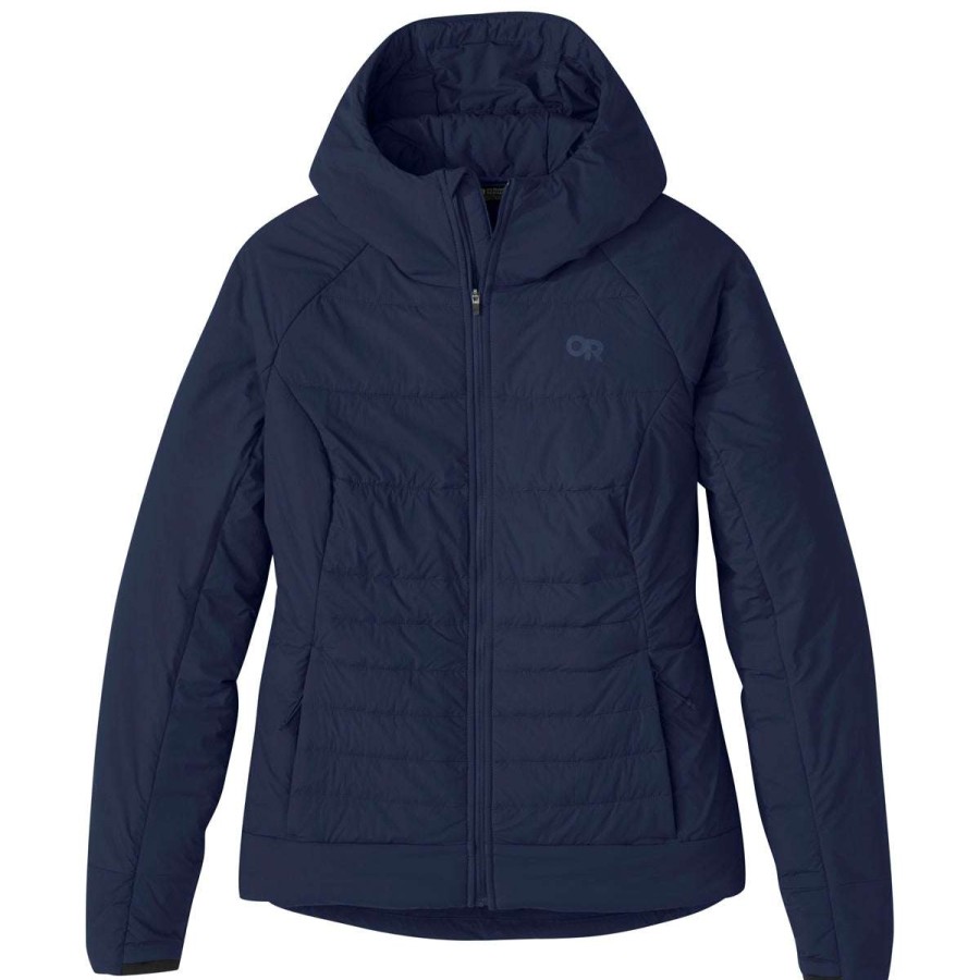 * Outdoor Research Women'S Naval Blue Shadow Insulated Hoodie | Full Zips