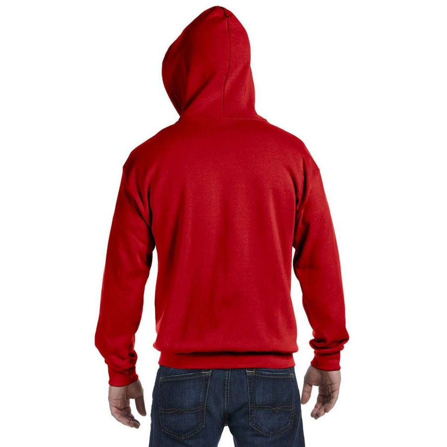 * Gildan Uni Red Heavy Blend 50/50 Full Zip Hoodie | Full Zips