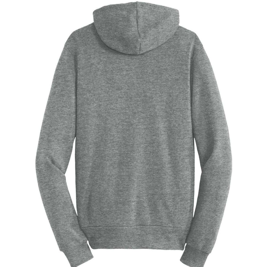 * Alternative Apparel Men'S Grey Challenger Eco-Fleece Pullover Hoodie | Sweatshirts