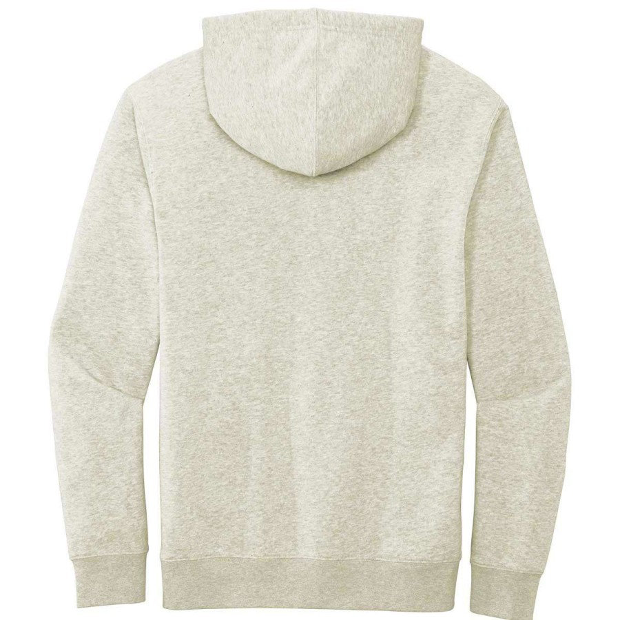 * District Men'S Oatmeal Heather V.I.T. Fleece Hoodie | Sweatshirts