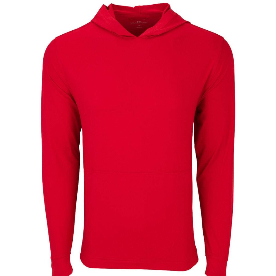 * Vantage Vansport Men'S Red Sky Trek Hoodie | Sweatshirts