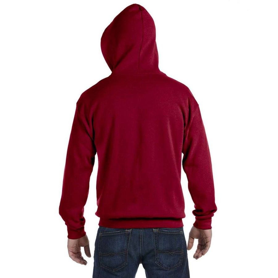 * Gildan Uni Cardinal Red Heavy Blend 50/50 Full Zip Hoodie | Full Zips