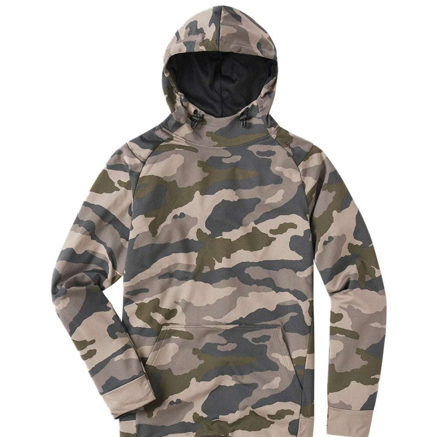 * Unrl Uni Woodland Camo Crossover Hoodie Ii | Sweatshirts