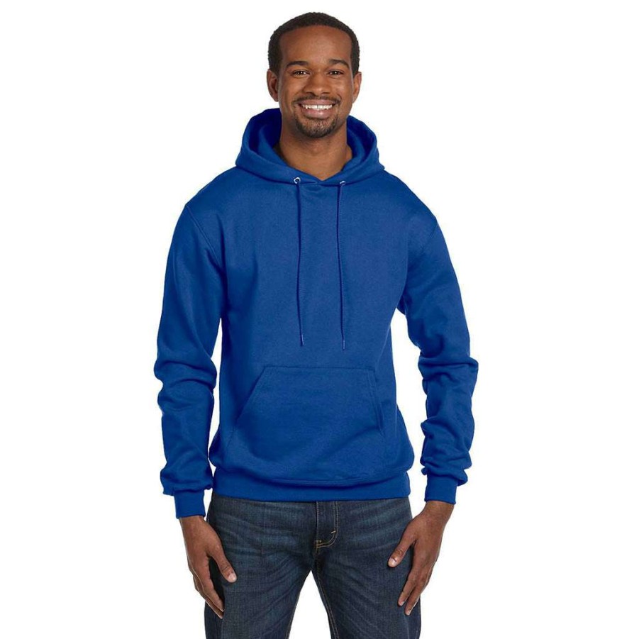 * Champion Men'S Royal Blue Hoodie | Sweatshirts