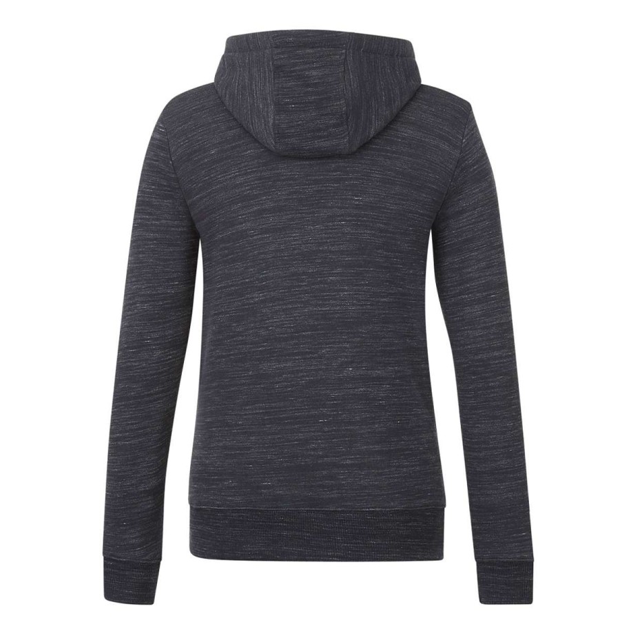 * Tentree Women'S Meteorite Black Space Dye Zip Hoodie | Sweatshirts