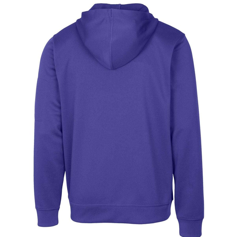 * Clique Men'S Royal Purple Lift Performance Hoodie Sweatshirt | Sweatshirts