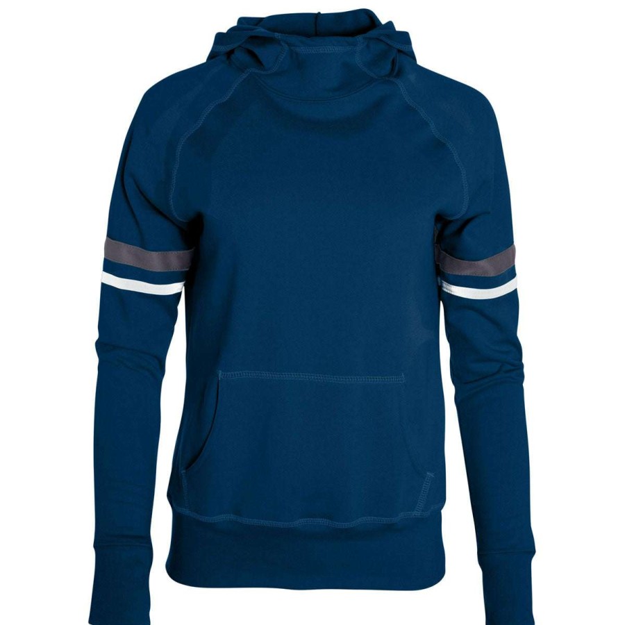 * Augusta Sportswear Augusta Women'S Navy/White/Graphite Spry Hoodie | Sweatshirts