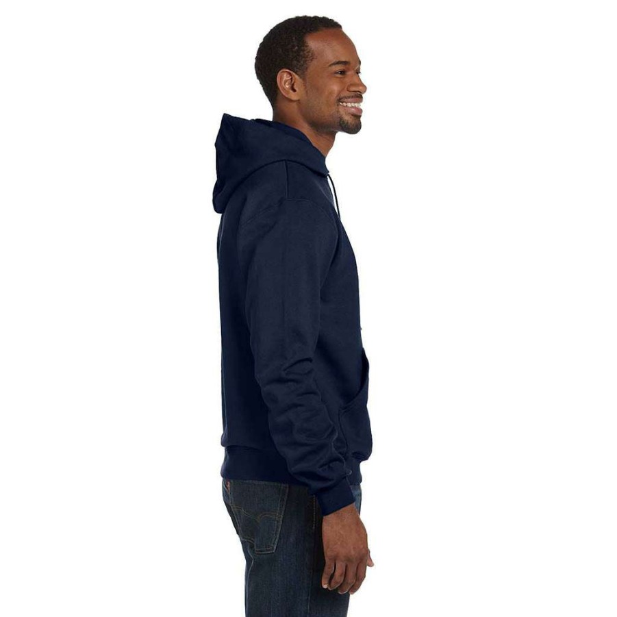 * Champion Men'S Navy Hoodie | Sweatshirts