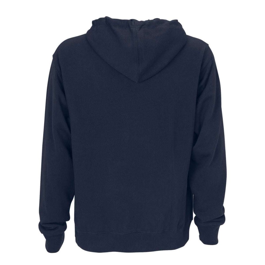 * Vantage Men'S Deep Navy Premium Lightweight Fleece Pullover Hoodie | Sweatshirts