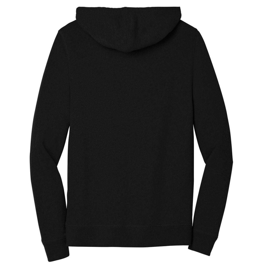 * Alternative Apparel Men'S Black Indy Blended Fleece Zip Hoodie | Full Zips