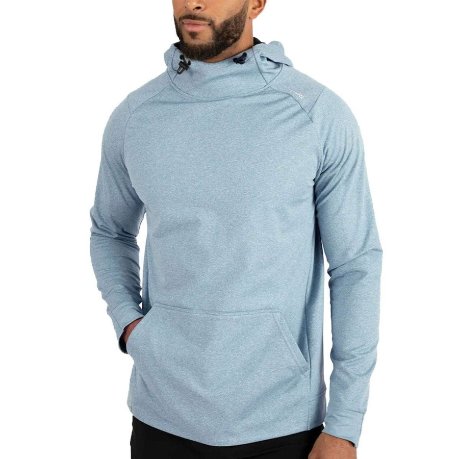 * Unrl Uni Coastal Blue Crossover Hoodie Ii | Sweatshirts