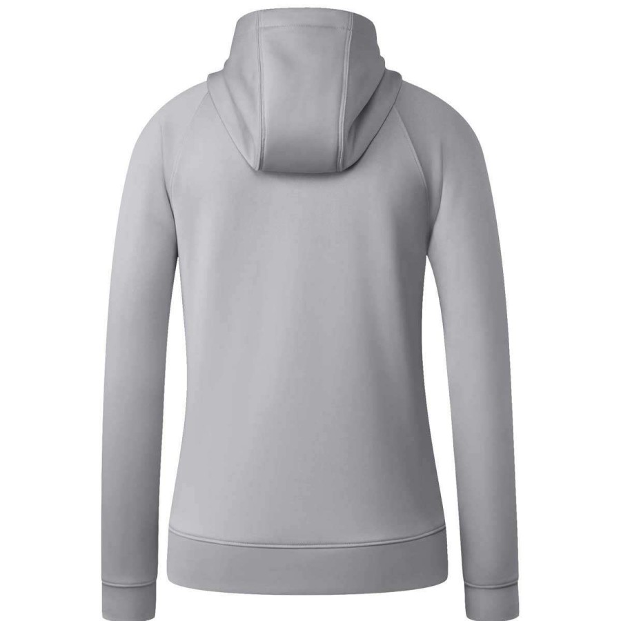 * New Balance Women'S Light Grey Travel Hoodie | Full Zips