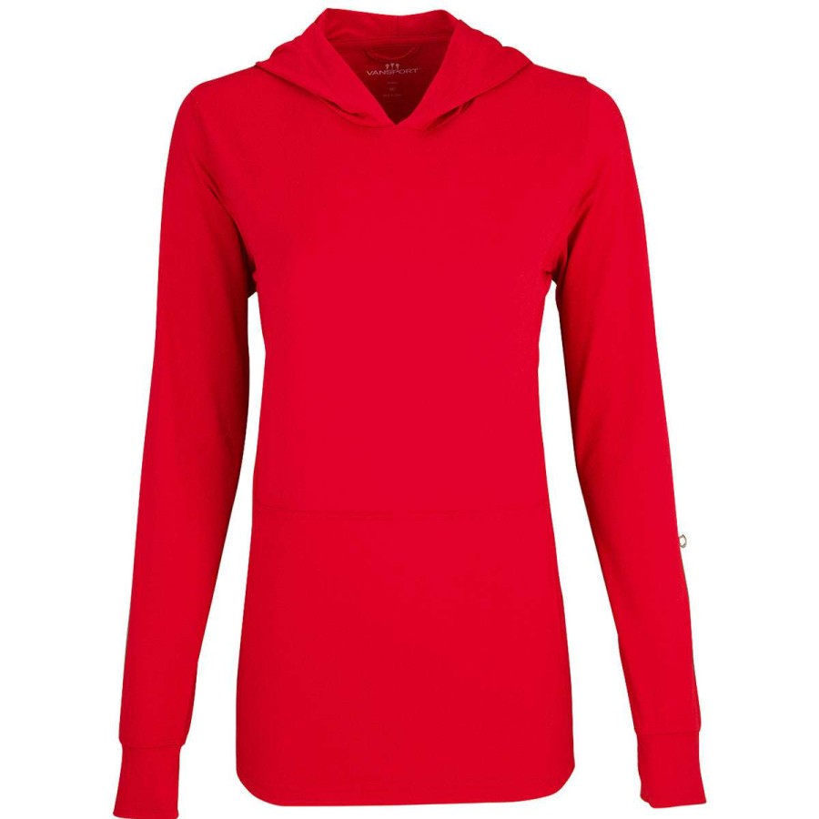 * Vantage Vansport Women'S Red Sky Trek Hoodie | Sweatshirts