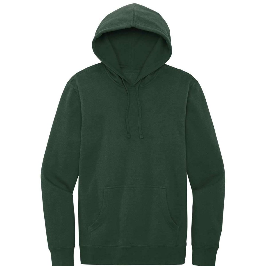 * District Men'S Forest Green V.I.T. Fleece Hoodie | Sweatshirts