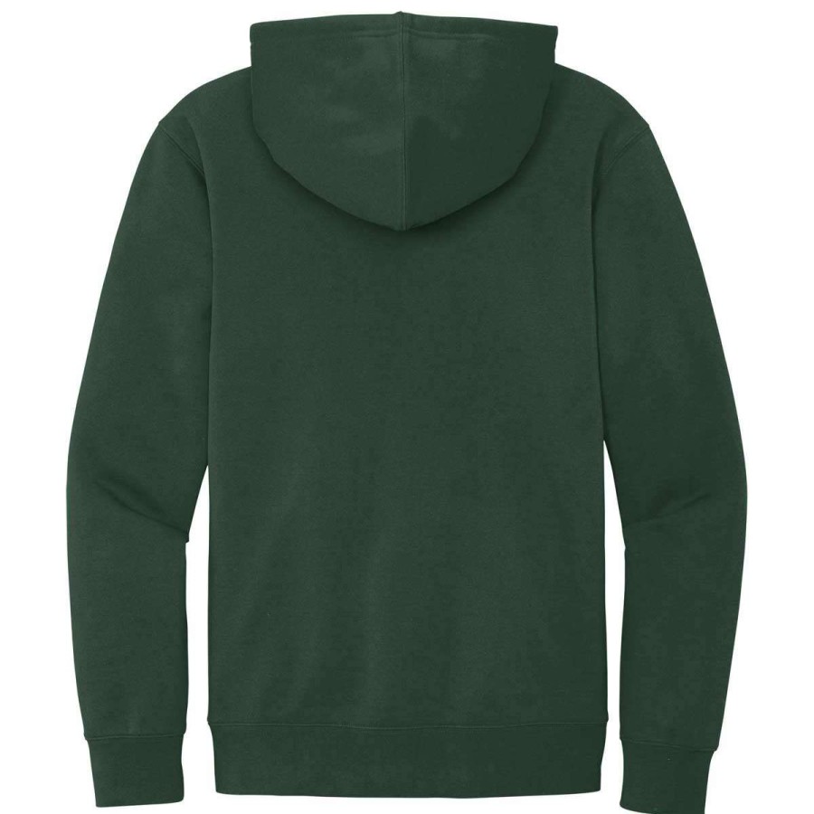 * District Men'S Forest Green V.I.T. Fleece Hoodie | Sweatshirts