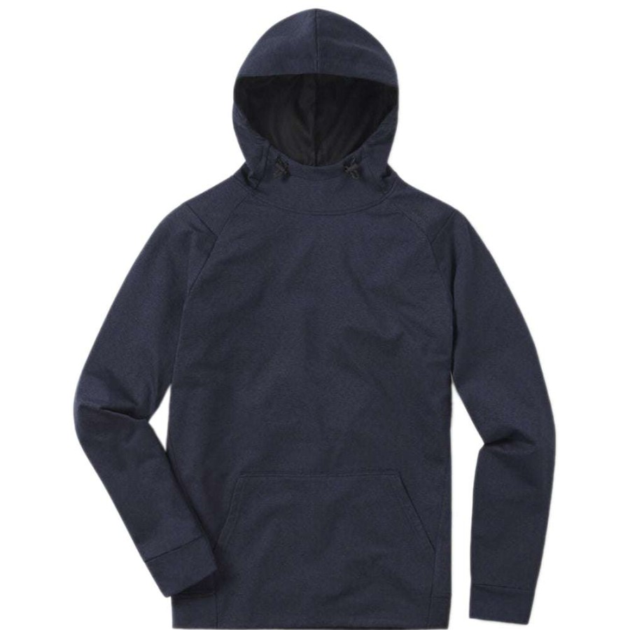 * Unrl Uni Heather Navy Crossover Hoodie Ii | Sweatshirts