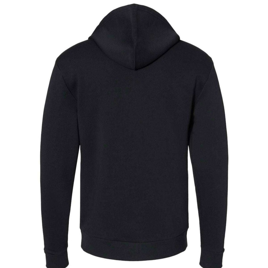 * Alternative Apparel Men'S Black Eco-Cozy Fleece Zip Hoodie | Full Zips