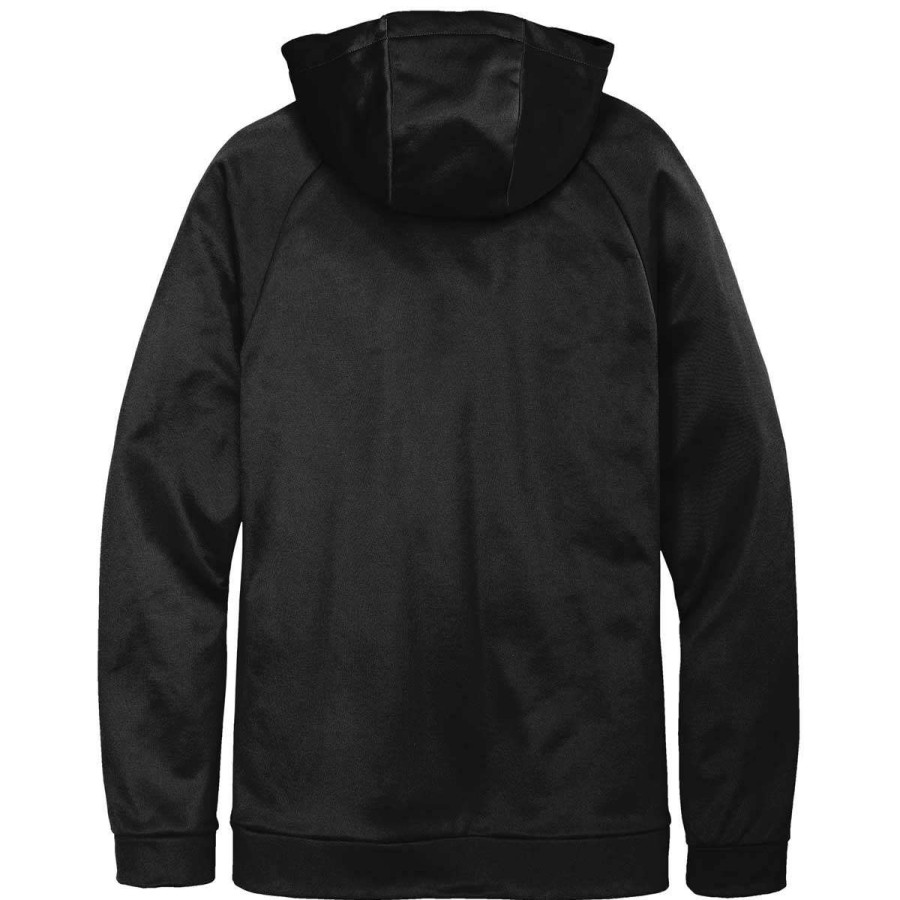 * Nike Men'S Team Black Therma-Fit Pullover Fleece Hoodie | Sweatshirts