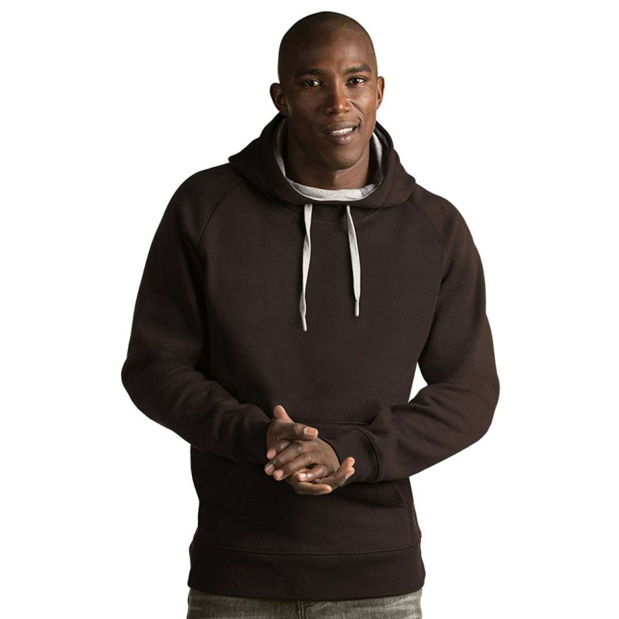 * Antigua Men'S Brown Victory Pullover Hoodie | Sweatshirts