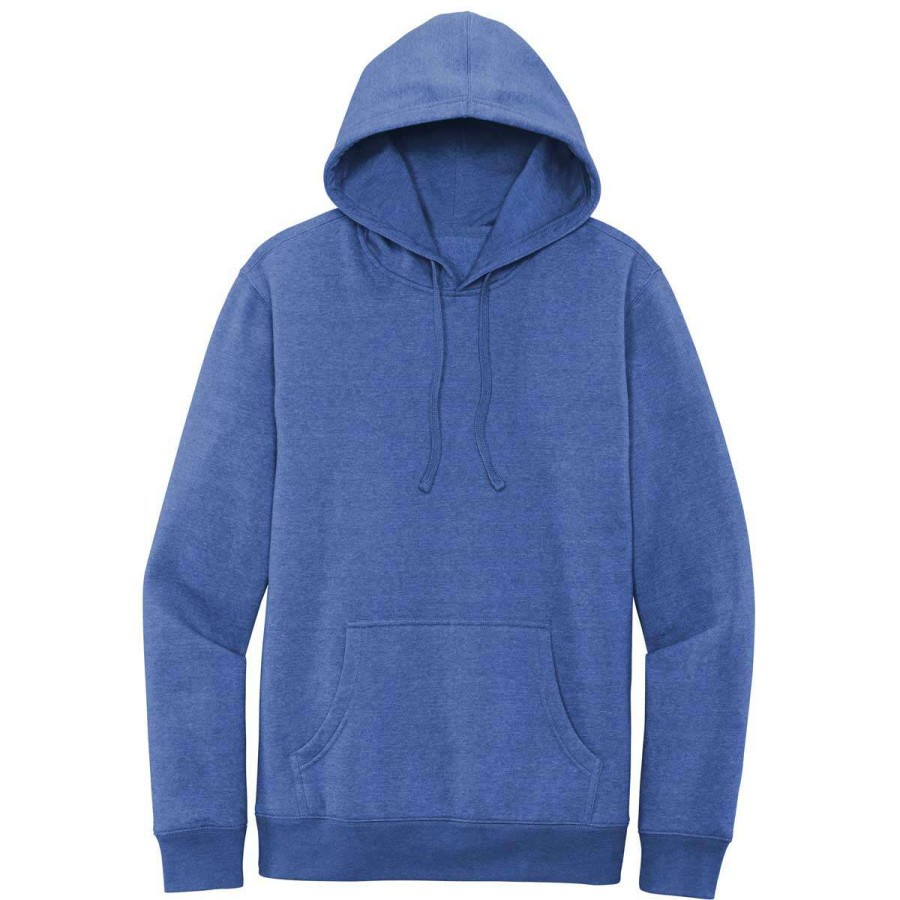 * District Men'S Royal Frost V.I.T. Fleece Hoodie | Sweatshirts