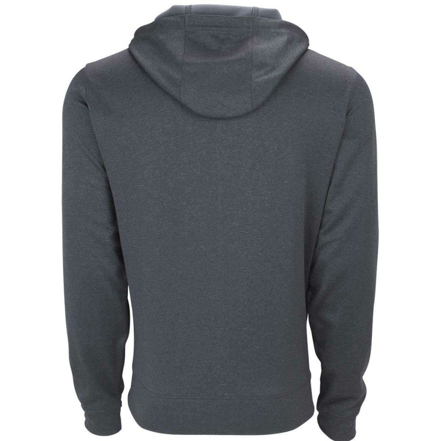 * Vantage Men'S Dark Grey Street Hoodie | Full Zips