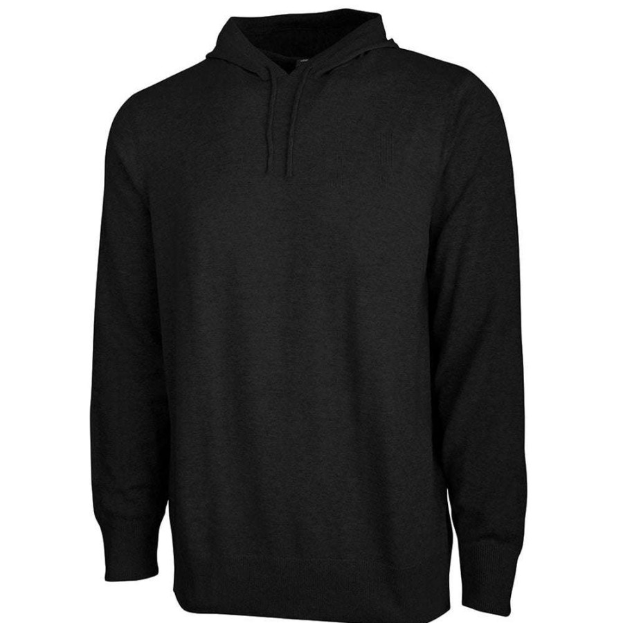 * Charles River Men'S Black Mystic Sweater Hoodie | Sweatshirts