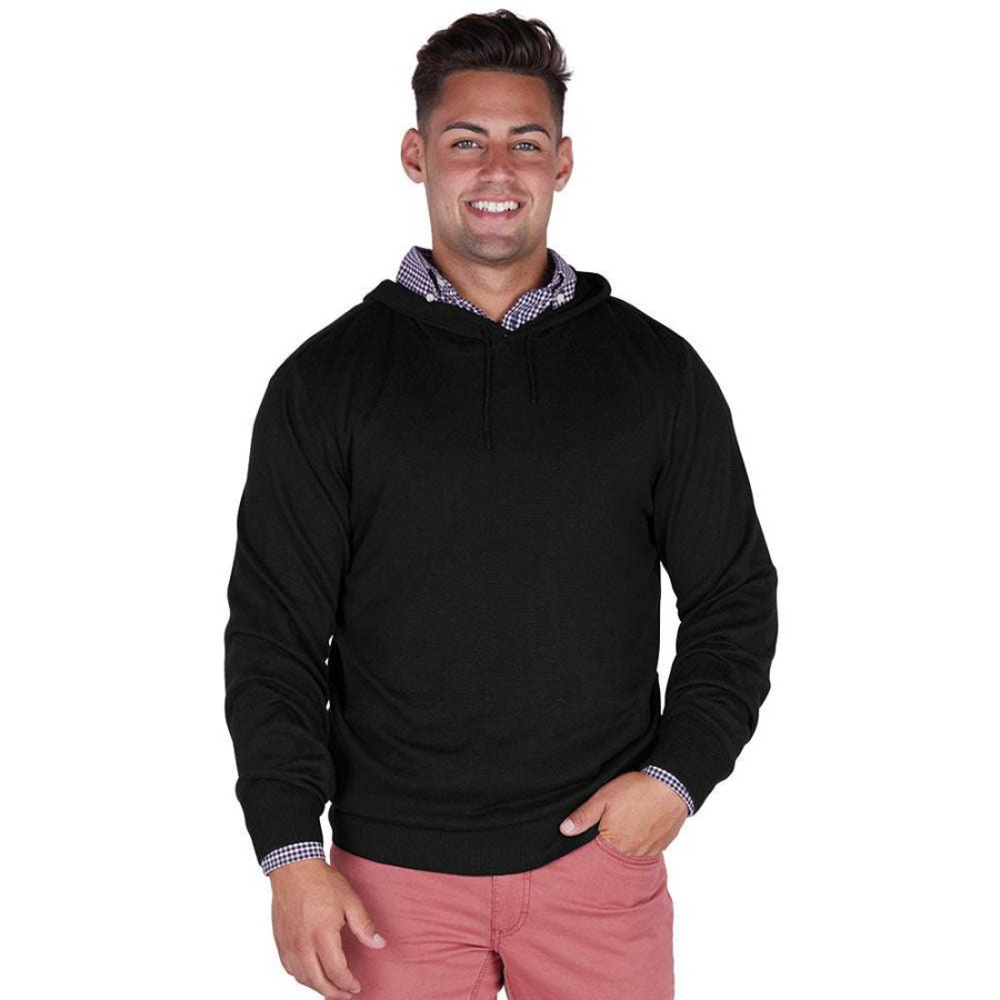 * Charles River Men'S Black Mystic Sweater Hoodie | Sweatshirts