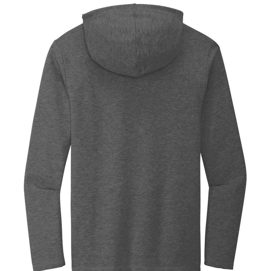 * District Men'S Washed Coal Featherweight French Terry Hoodie | Sweatshirts