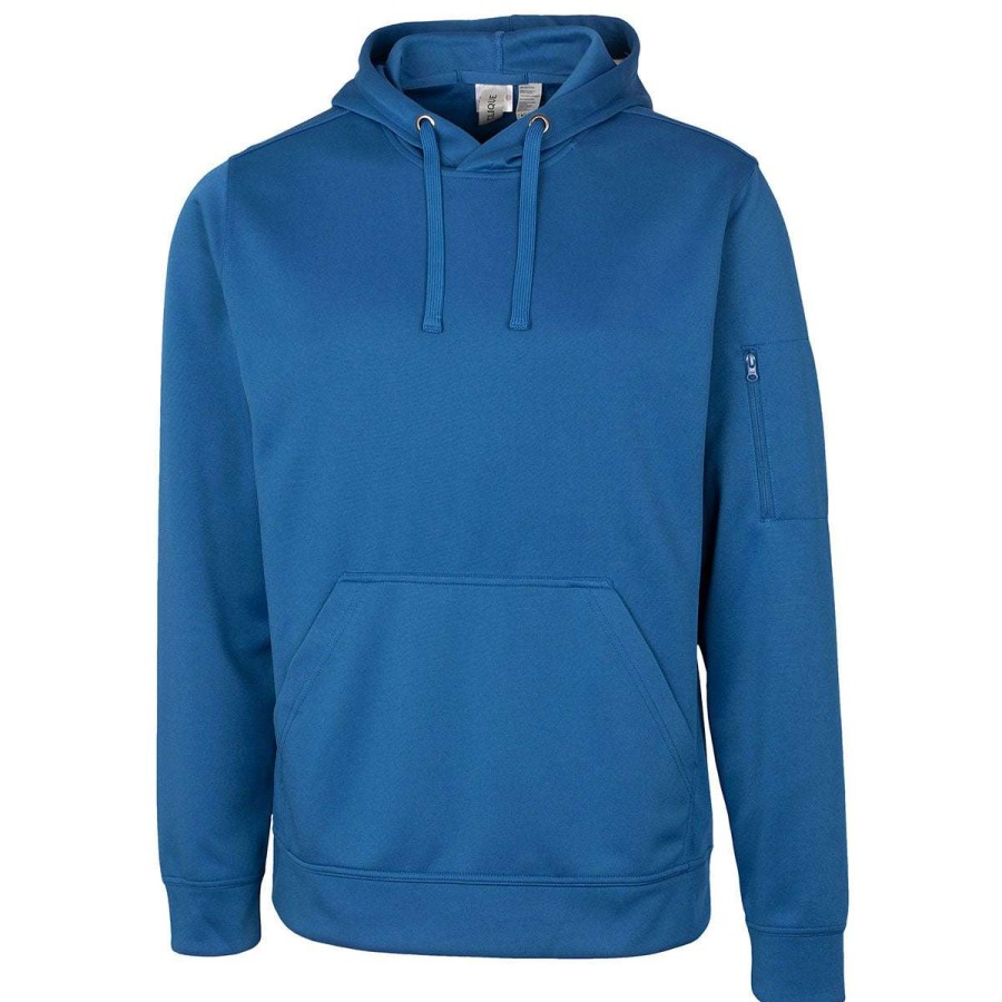 * Clique Men'S Royal Blue Lift Performance Hoodie Sweatshirt | Sweatshirts