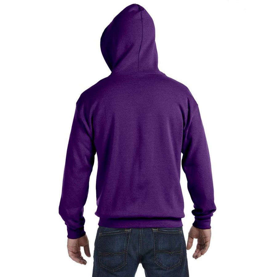 * Gildan Uni Purple Heavy Blend 50/50 Full Zip Hoodie | Full Zips