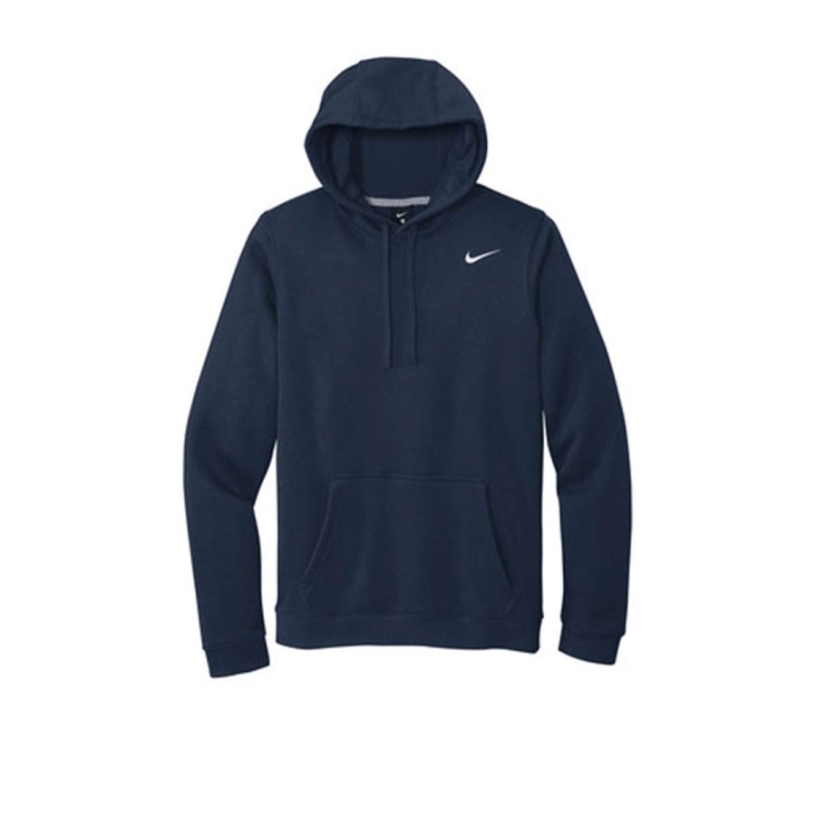 * Nike Navy Club Fleece Pullover Hoodie | Sweatshirts