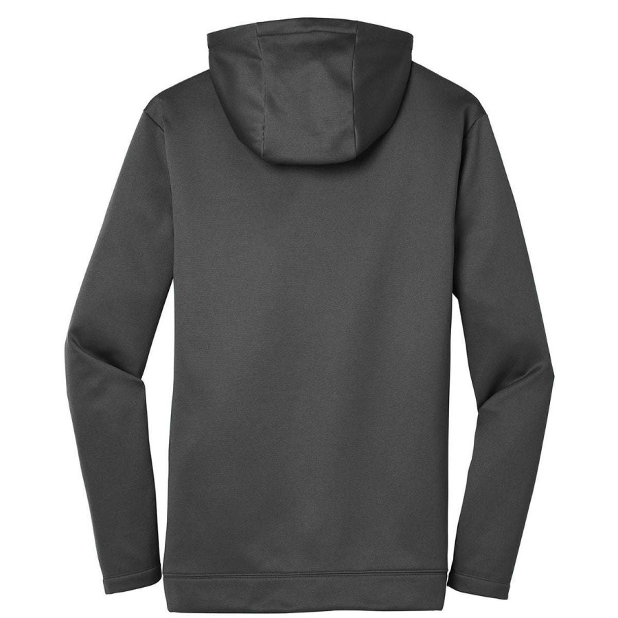 * Nike Men'S Anthracite Therma-Fit Full-Zip Fleece Hoodie | Full Zips