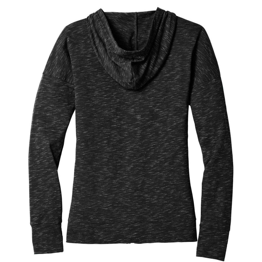 * District Women'S Black Medal Full-Zip Hoodie | Full Zips