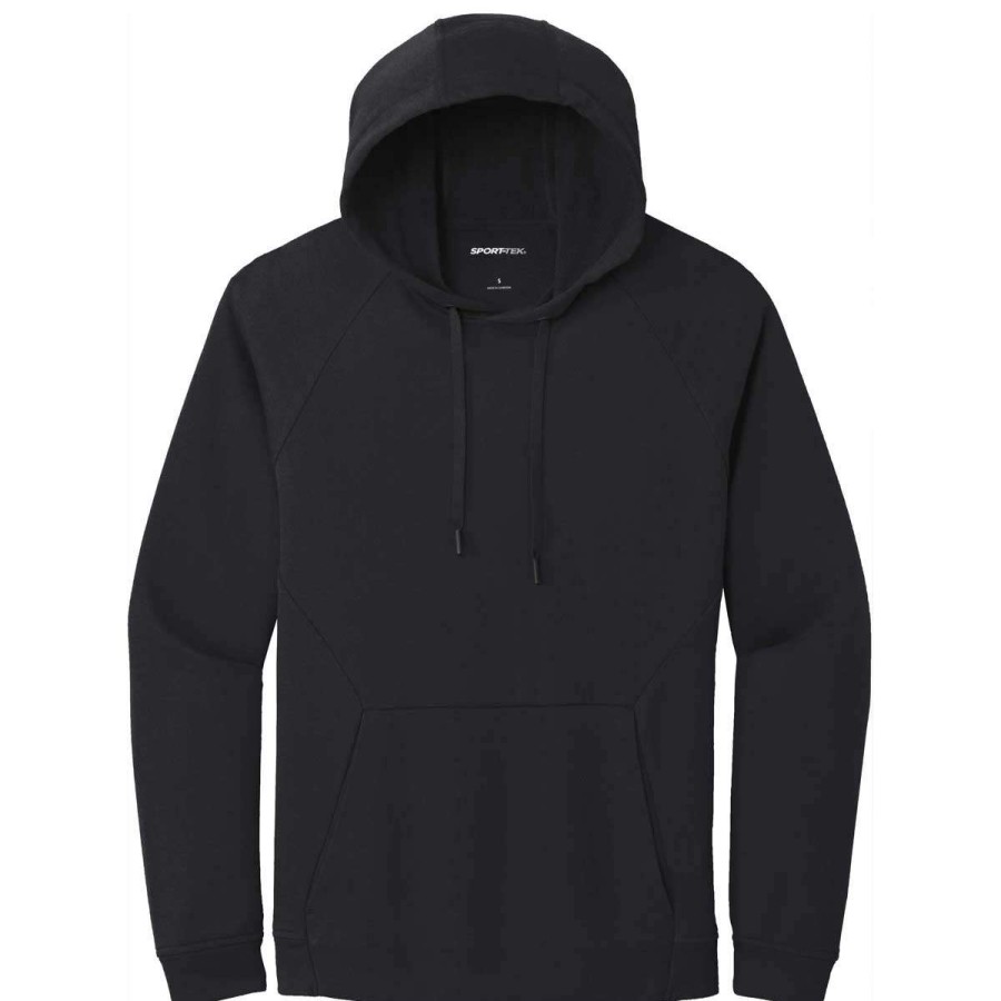 * Sport-Tek Men'S Black Lightweight French Terry Pullover Hoodie | Sweatshirts