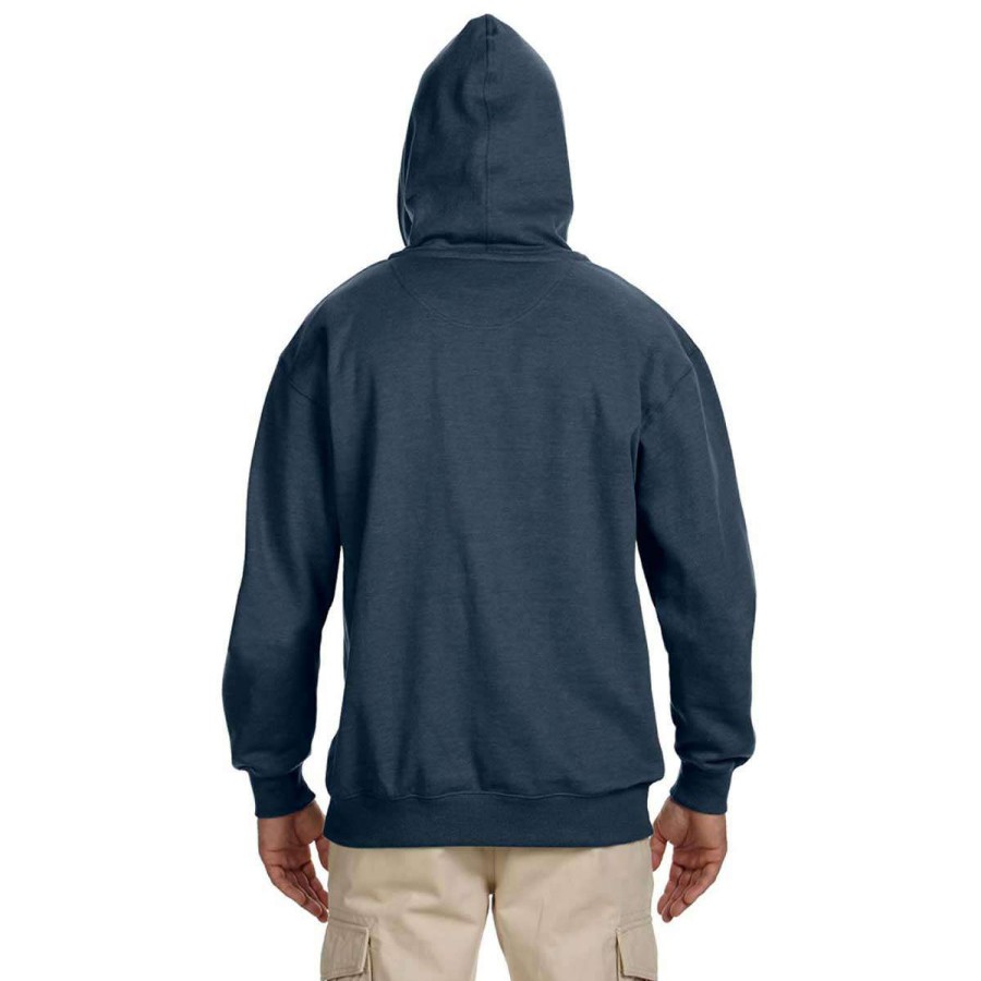 * Econscious Men'S Water Adult Organic/Recycled Heathered Fleece Pullover Hoodie | Sweatshirts