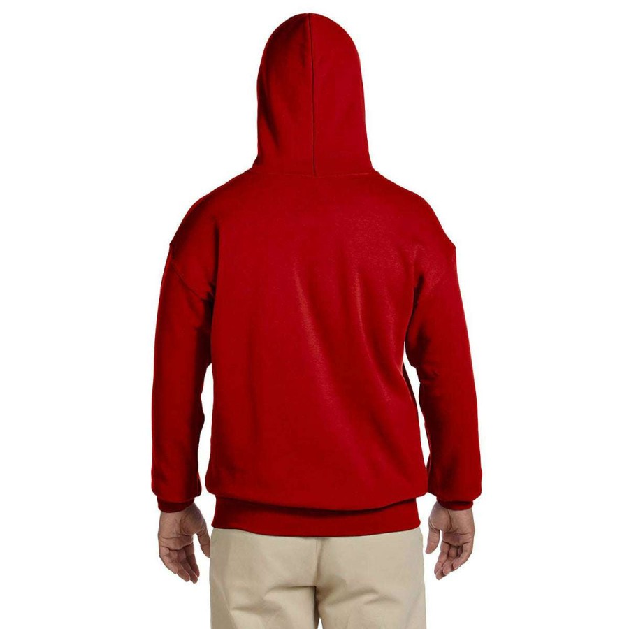 * Gildan Uni Red Heavy Blend 50/50 Hoodie | Sweatshirts