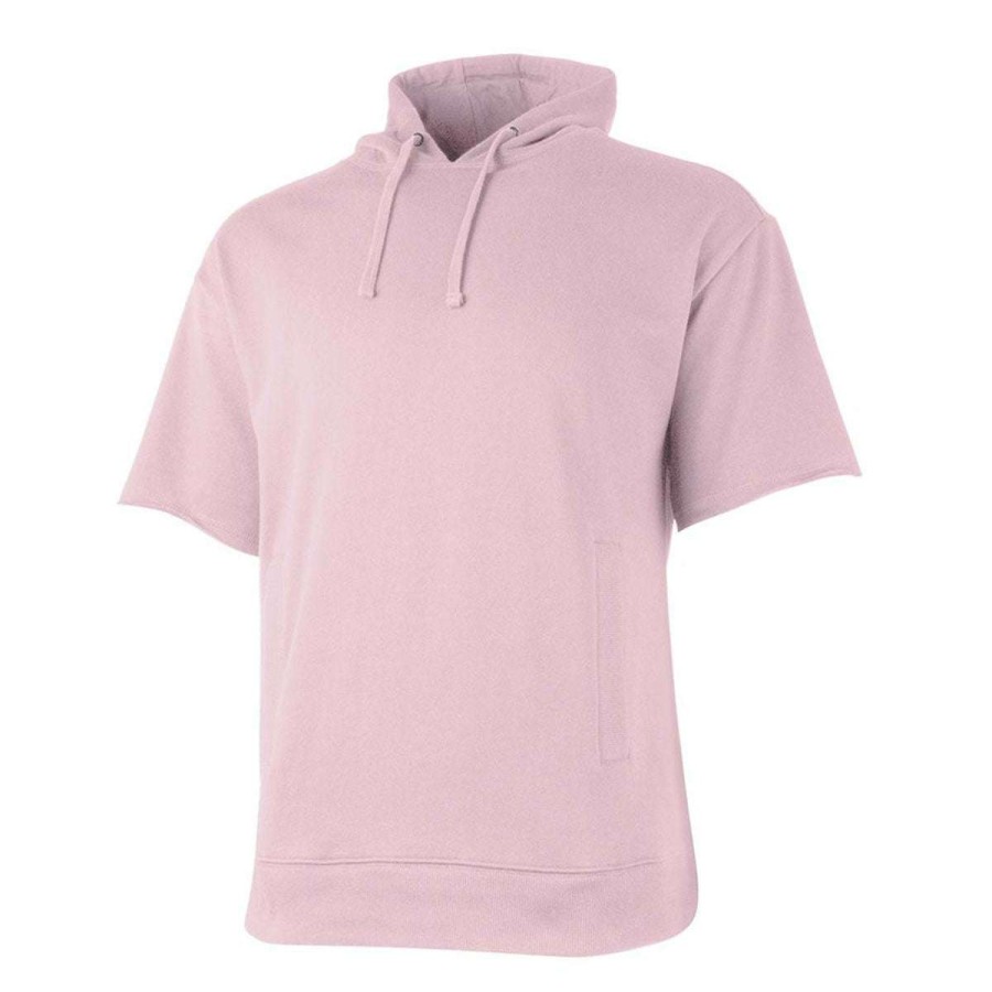 * Charles River Men'S Pale Pink Coach Hoodie | Sweatshirts