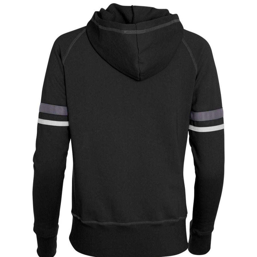 * Augusta Sportswear Augusta Women'S Black/White/Graphite Spry Hoodie | Sweatshirts