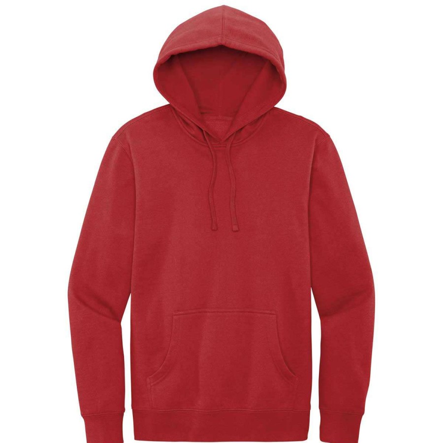 * District Men'S Classic Red V.I.T. Fleece Hoodie | Sweatshirts