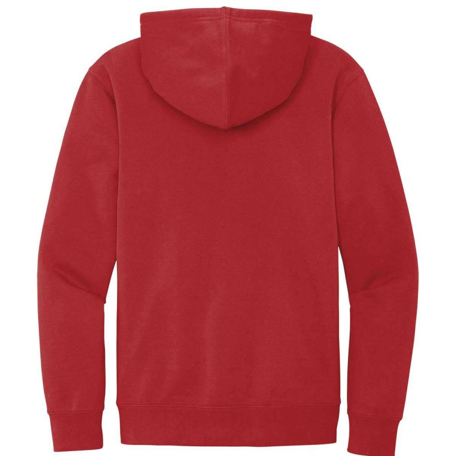 * District Men'S Classic Red V.I.T. Fleece Hoodie | Sweatshirts