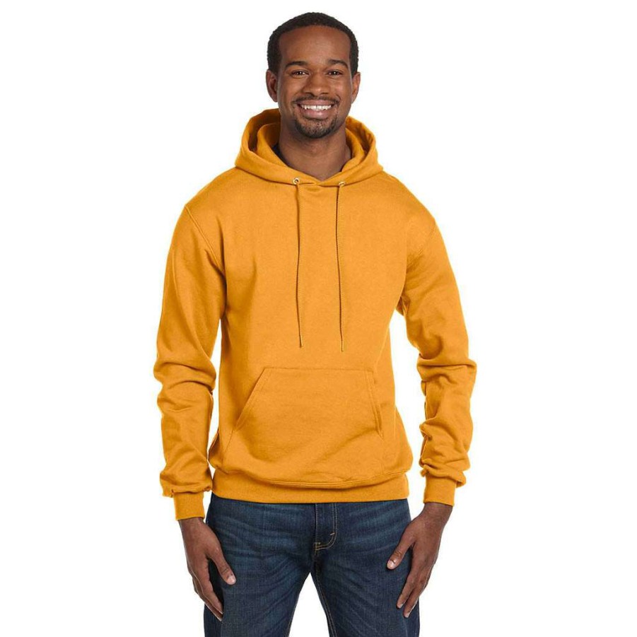 * Champion Men'S Gold Hoodie | Sweatshirts