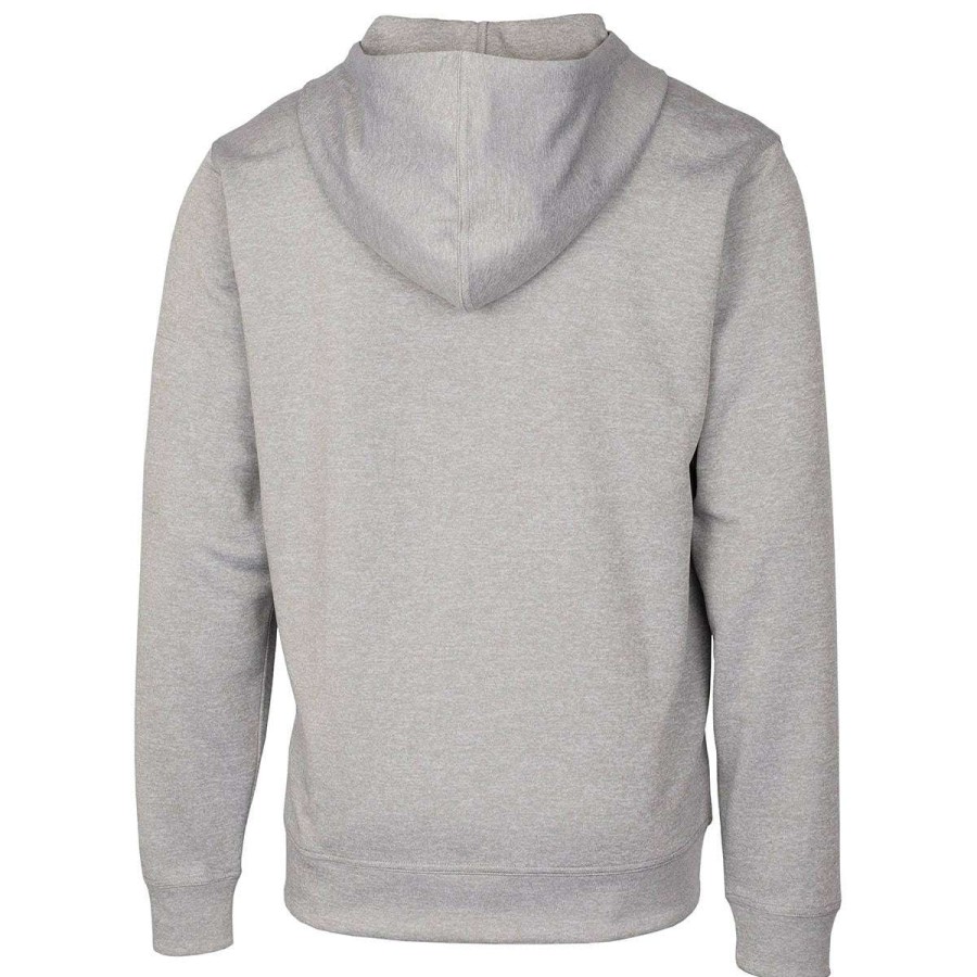 * Clique Men'S Grey Melange Lift Performance Hoodie Sweatshirt | Sweatshirts