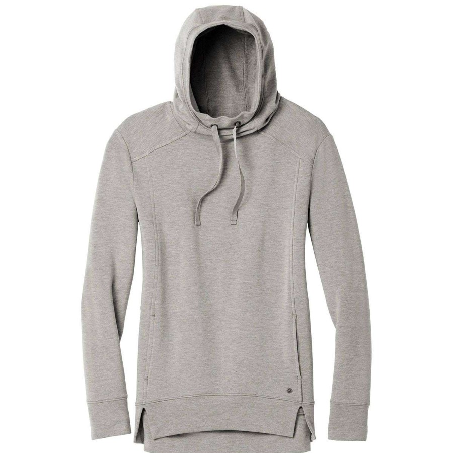 * Ogio Women'S Petrol Grey Heather Luuma Pullover Fleece Hoodie | Sweatshirts