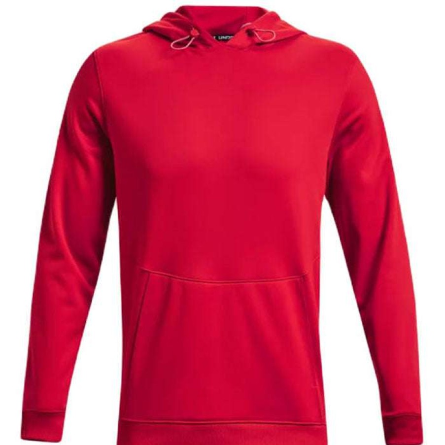 * Under Armour Men'S Red Fleece Storm Hoodie | Sweatshirts