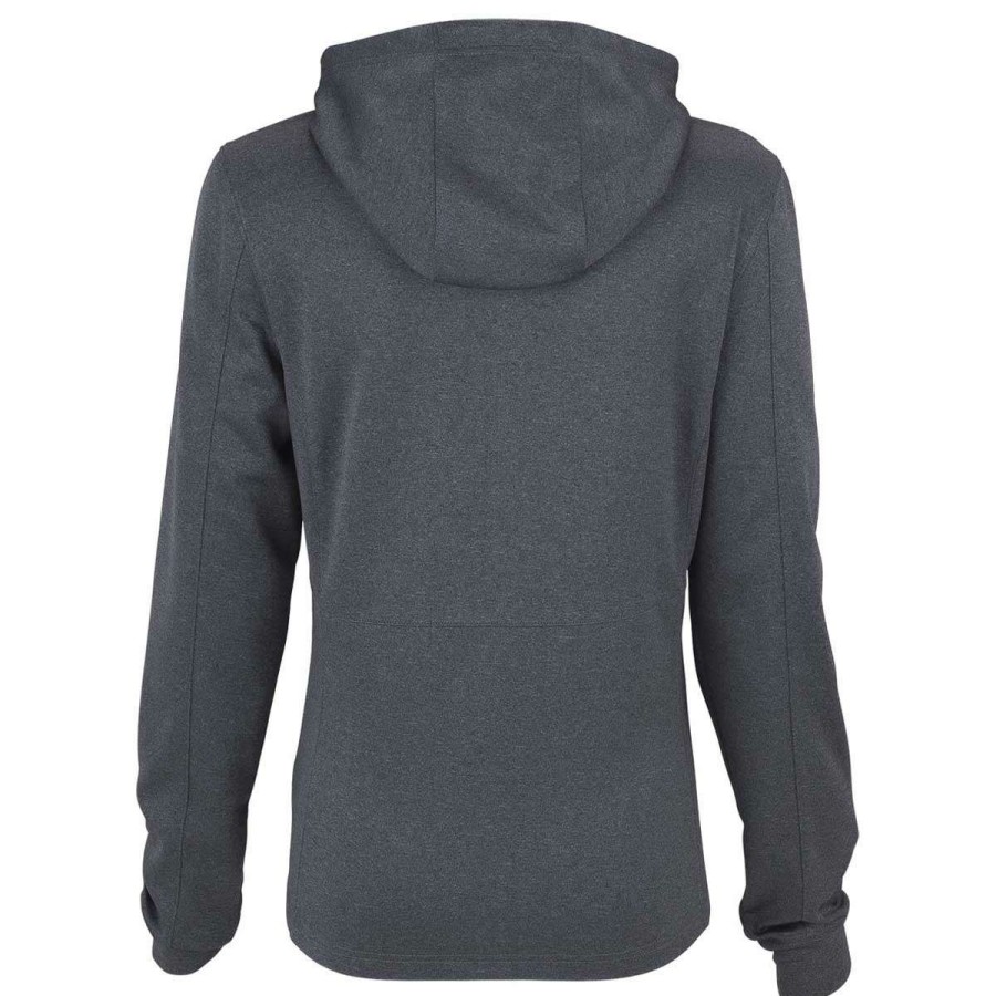 * Vantage Women'S Dark Grey Street Hoodie | Full Zips